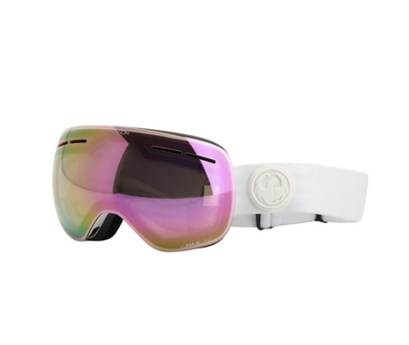 Gogle Snowboardowe - Dragon X1S whiteout/lumalens pink ion