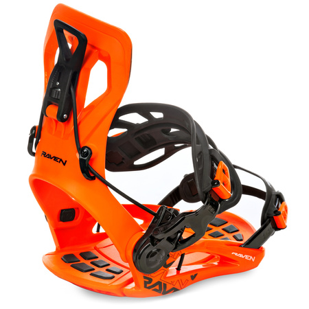Wiązania Snowboardowe RAVEN Fastec FT360 Orange