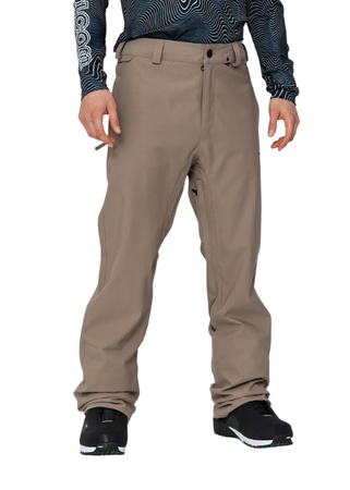 Męskie Spodnie snowboardowe Volcom Freakin Snow Chino Brown