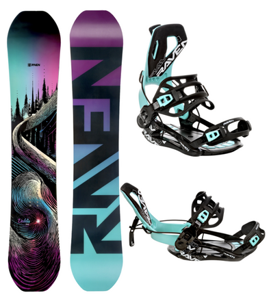 Damski zestaw snowboard Raven dhalia 