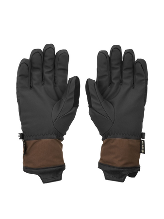 Męskie Rękawice snowboardowe Volcom - Cp2 Gore Tex Brown 