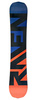 Męska Deska snowboardowa RAVEN Trench Carbon Navy/Orange 