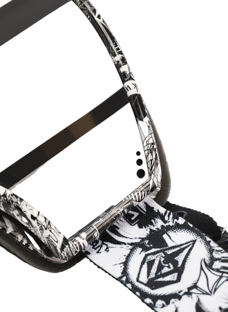 Gogle Volcom Yae op art silver chrome