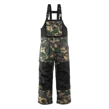 Męskie Spodnie snowboardowe - ThirtyTwo Basement Bib Camo