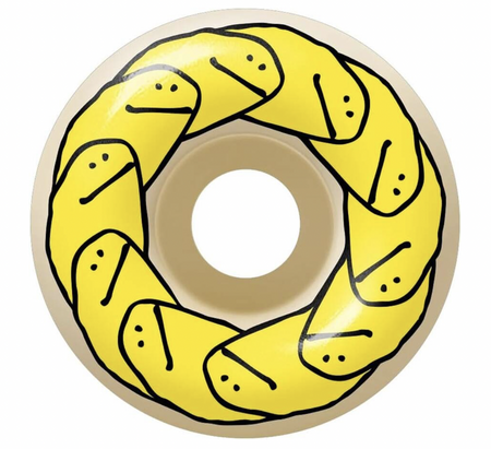 Kółka do deskorolki Spitfire -  F4 Gonz Shmoo Classic yellow