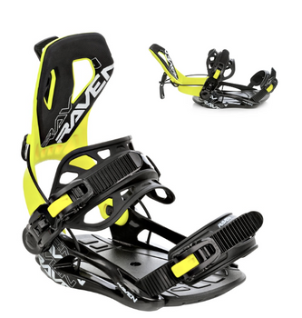 Wiązania Snowboardowe RAVEN FTM450 Multientry Black