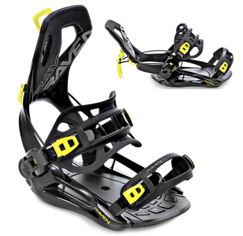 Wiązania Snowboardowe RAVEN Fastec FT360 Lemon