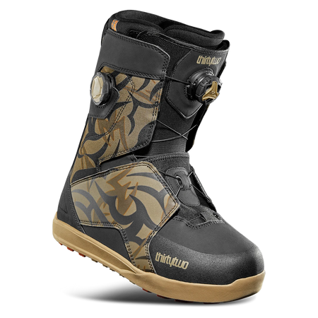 Męskie Buty snowboardowe ThirtyTwo Lashed Double Boa Corduroy (black/print)