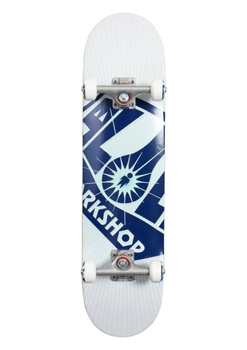 Deskorolka kompletna - Alien Warkshop - OG Logo White