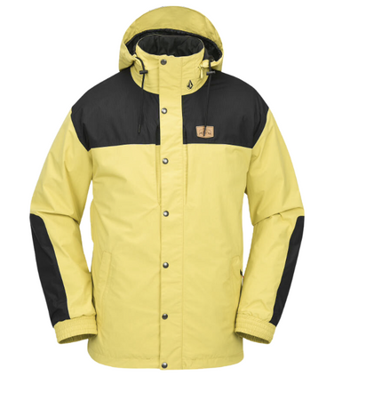 Męska Kurtka snowboardowa Volcom Longo Gore Tex dark yellow
