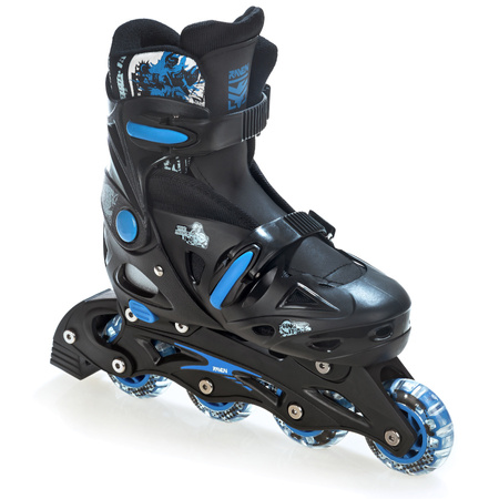 Rolki/Wrotki 3w1 RAVEN Singer Black/Blue