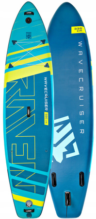 Deska SUP RAVEN WaveCruiser Blue/Lime 350cm