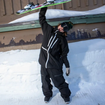 Męskie Spodnie snowboardowe -ThirtyTwo  Recycled Black