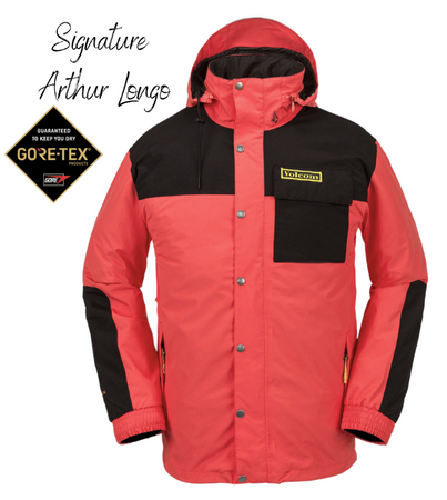 Męska Kurtka snowboardowa Volcom Longo Gore Tex orange 2024