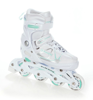 Rolki Regulowane RAVEN Spirit White/Mint