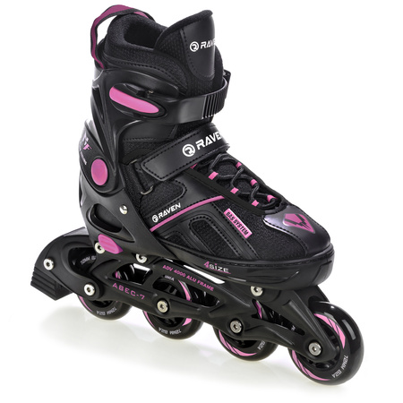 Rolki Regulowane RAVEN Pulse Black/Fuchsia