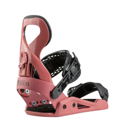 Damskie Wiązania snowboardowe Drake Queen dark pink/black