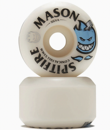 Kółka do deskorolki Spitfire - F4 Mason Burn Squad  Conical Full white
