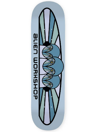 Deck do deskorolki Alien Workshop - Owen blue TWIN