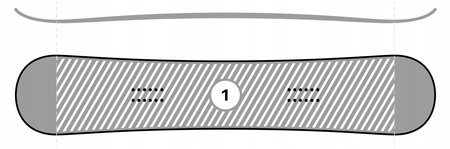 Męska Deska snowboardowa RAVEN GRIZZLY