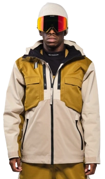 Męska Kurtka snowboardowa Whitespace - 2L Cargo Insulated