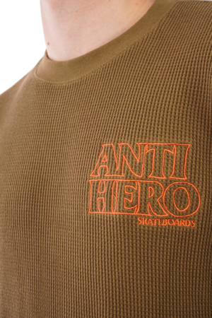 Bluza Antihero - Crew Lil Hero brown
