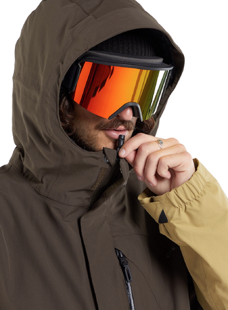 Męska Kurtka snowboardowa Volcom L Gore Tex brown 2024