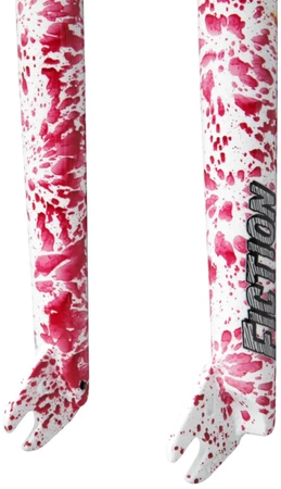 Widelec do BMX -  Fiction Shank Psycho White Red