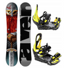 Męski zestaw Snowboard RAVEN Dwarf  + Wiązania s230