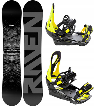 Męski zestaw Snowboard RAVEN mystic  + Wiązania s230