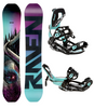 Damski zestaw snowboard Raven Pure Mint