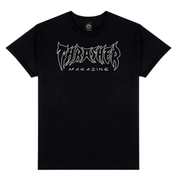 Koszulka Thrasher-  Metal Black