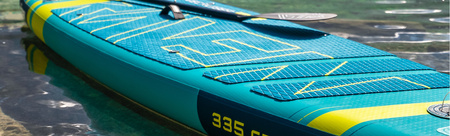 Deska SUP RAVEN WaveCruiser Blue/Lime 350cm