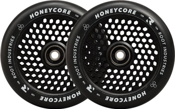 Kółka Do Hulajnogi Wyczynowej Root Honeycore Black 120mm 2-pak