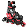 Rolki/Wrotki 3w1 RAVEN Singer Black/Red