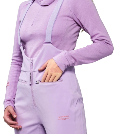 Spodnie snowboardowe Whitespace - Whitespace High Waisted Bib