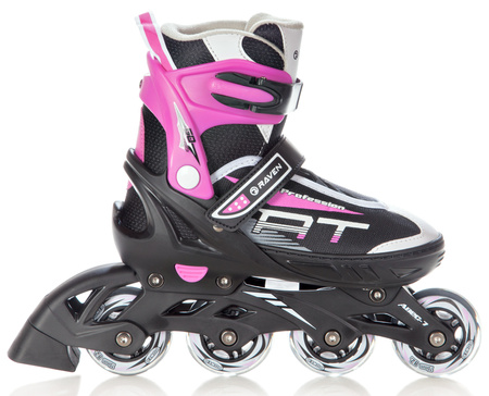Rolki Regulowane RAVEN Profession Black/Pink