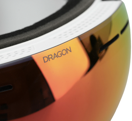 Gogle Snowboardowe - Dragon X1S icon/lumalens red ion