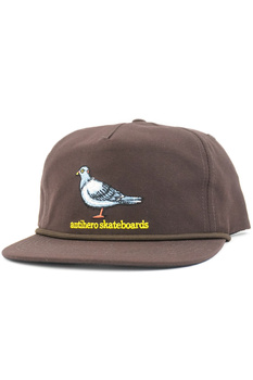 Czapka z daszkiem Antihero -  Lil Pigeon brown/yellow