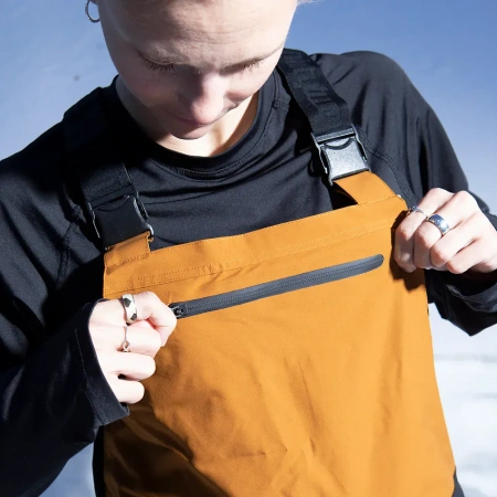 Damskie spodnie snowboardowe ThirtyTwo - Women's Basement Bib copper