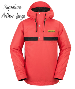 Męska Kurtka snowboardowa Volcom Longo Pullover orange 2024