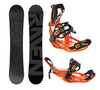 Męski zestaw Snowboard RAVEN Solid steel + Wiązania ft360 fastec