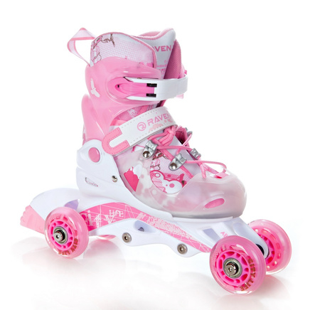 Rolko-Wrotki 3w1 Raven Princess 