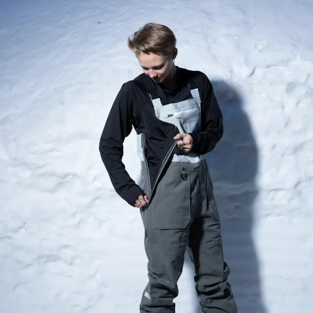 Damskie spodnie snowboardowe ThirtyTwo - Women's Basement Bib Grey