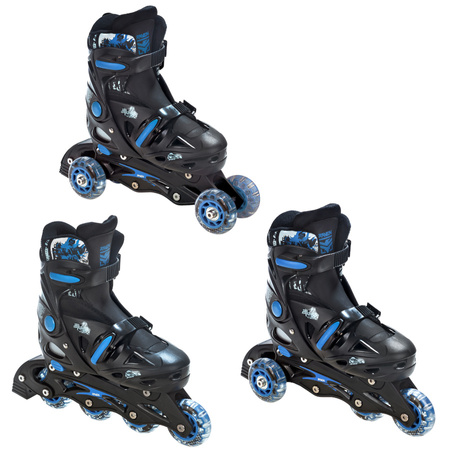 Rolki/Wrotki 3w1 RAVEN Singer Black/Blue