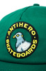 Czapka z daszkiem Antihero - ADJ Pigeon Round dark green