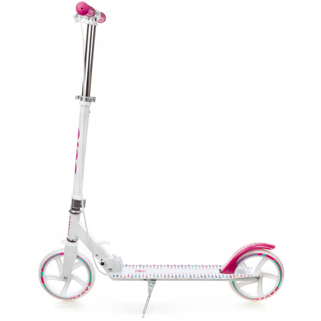 Hulajnoga Raven Dots White 200mm z hamulcem