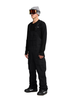 Męskie Spodnie snowboardowe Volcom Roan Bib Overall Black 