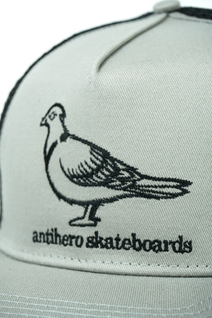 Czapka z daszkiem Antihero -  - Basic Pigeon (silver/black)