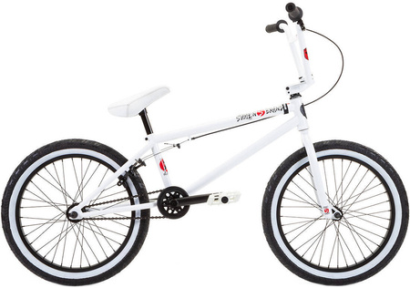 Rower BMX Wyczynowy - Stolen Overlord 20'' white
